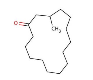 Muscone (CAS 541-91-3) - chemical structure image