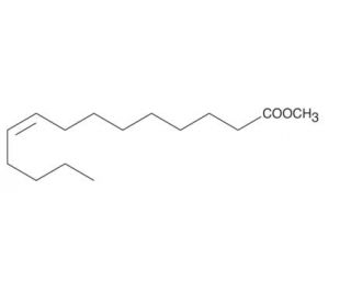 Myristoleic Acid methyl ester (CAS 56219-06-8) - chemical structure image