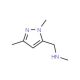 N-[(1,3-Dimethyl-1H-pyrazol-5-yl)methyl]-N-methylamine (CAS 852227-87-3) - chemical structure image