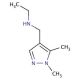 N-[(1,5-Dimethyl-1H-pyrazol-4-yl)methyl]-N-ethylamine - chemical structure image