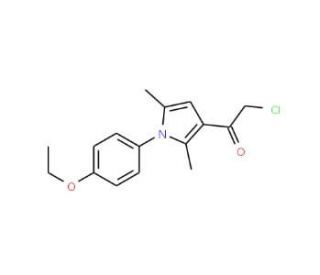 N-[(1-benzyl-3,5-dimethyl-1H-pyrazol-4-yl)methyl]-2-chloroacetamide - chemical structure image
