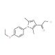 N-[(1-benzyl-3,5-dimethyl-1H-pyrazol-4-yl)methyl]-2-chloroacetamide - chemical structure image