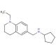 N-[(1-Ethyl-1,2,3,4-tetrahydroquinolin-6-yl)-methyl]cyclopentanamine - chemical structure image