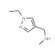 N-[(1-Ethyl-1H-pyrazol-4-yl)methyl]-N-methylamine (CAS 1002651-68-4) - chemical structure image