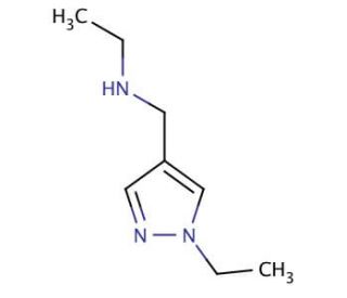 N-[(1-Ethyl-1H-pyrazol-4-yl)methyl]ethanamine - chemical structure image