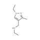 N-[(1-Ethyl-3-methyl-1H-pyrazol-4-yl)methyl]-ethanamine (CAS 956440-75-8) - chemical structure image