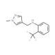 N-[(1-methyl-1H-pyrazol-4-yl)methyl]-2-(trifluoromethyl)aniline - chemical structure image
