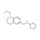 N-[(1-Propyl-1,2,3,4-tetrahydroquinolin-6-yl)-methyl]cyclopentanamine - chemical structure image