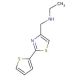 N-[(2-Thien-2-yl-1,3-thiazol-4-yl)methyl]-ethanamine - chemical structure image
