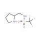 N-[(2S)-2-Pyrrolidinylmethyl]-trifluoromethanesulfonamide (CAS 782495-18-5) - chemical structure image