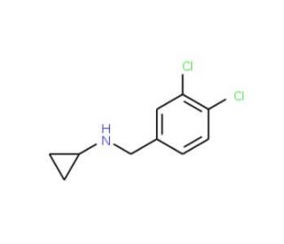 N-[(3,4-dichlorophenyl)methyl]cyclopropanamine - chemical structure image
