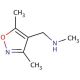 N-[(3,5-Dimethylisoxazol-4-yl)methyl]-N-methylamine (CAS 893641-32-2) - chemical structure image