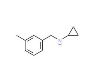 N-[(3-methylphenyl)methyl]cyclopropanamine - chemical structure image