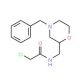 N-[(4-benzylmorpholin-2-yl)methyl]-2-chloroacetamide - chemical structure image
