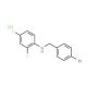N-[(4-bromophenyl)methyl]-2,4-difluoroaniline hydrochloride (CAS 1193390-03-2) - chemical structure image