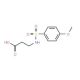 N-[(4-methoxyphenyl)sulfonyl]-beta-alanine - chemical structure image
