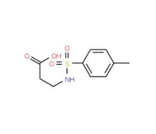 N-[(4-methylphenyl)sulfonyl]-beta-alanine (CAS 42908-33-8) - chemical structure image