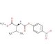 N-[[(4-Nitrophenyl)-oxy]carbonyl]-L-valine Methyl Ester (CAS 162537-10-2) - chemical structure image
