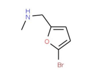 N-[(5-bromo-2-furyl)methyl]-N-methylamine - chemical structure image