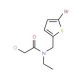N-[(5-bromothien-2-yl)methyl]-2-chloro-N-ethylacetamide - chemical structure image