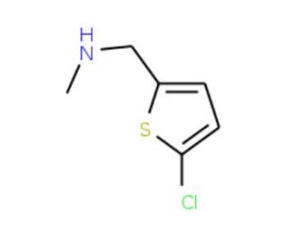N-[(5-chlorothien-2-yl)methyl]-N-methylamine (CAS 70696-37-6) - chemical structure image