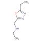 N-[(5-Ethyl-1,3,4-oxadiazol-2-yl)methyl]ethanamine (CAS 915924-40-2) - chemical structure image
