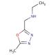 N-[(5-Methyl-1,3,4-oxadiazol-2-yl)methyl]-ethanamine (CAS 887405-30-3) - chemical structure image
