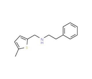N-[(5-methylthien-2-yl)methyl]-N-(2-phenylethyl)amine - chemical structure image