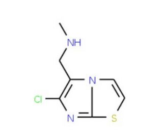 N-[(6-chloroimidazo[2,1-b][1,3]thiazol-5-yl)methyl]-N-methylamine - chemical structure image
