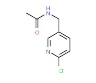 N-[(6-chloropyridin-3-yl)methyl]acetamide - chemical structure image