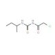 N-[(sec-butylamino)carbonyl]-2-chloroacetamide - chemical structure image