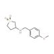 N-(1,1-dioxidotetrahydrothien-3-yl)-N-(4-methoxybenzyl)amine - chemical structure image