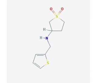 N-(1,1-dioxidotetrahydrothien-3-yl)-N-(thien-2-ylmethyl)amine - chemical structure image