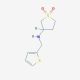N-(1,1-dioxidotetrahydrothien-3-yl)-N-(thien-2-ylmethyl)amine - chemical structure image