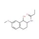 N-[(1,2,3,4-Tetrahydro-1-hydroxy-7-methoxy-2-naphthalenyl]propanamide (CAS 887407-57-0) - chemical structure image