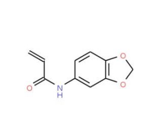 N-1,3-benzodioxol-5-ylacrylamide - chemical structure image
