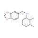 N-(1,3-benzodioxol-5-ylmethyl)-N-(2,3-dimethylcyclohexyl)amine - chemical structure image