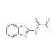 N-1,3-benzothiazol-2-yl-2-chloropropanamide (CAS 26608-39-9) - chemical structure image