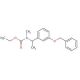 N-[1-(3′-Benzyloxyphenyl)ethyl]-N-methyl-O-ethylcarbamate (CAS 1159977-08-8) - chemical structure image