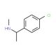 N-[1-(4-chlorophenyl)ethyl]-N-methylamine (CAS 51586-23-3) - chemical structure image