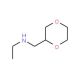 N-(1,4-Dioxan-2-ylmethyl)-N-ethylamine - chemical structure image
