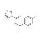 N-[1-(4-fluorophenyl)ethyl]-1H-imidazole-1-carboxamide - chemical structure image