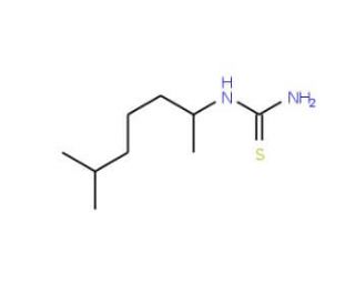 N-(1,5-dimethylhexyl)thiourea - chemical structure image