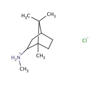 N,1,7,7-Tetramethylbicyclo[2.2.1]heptan-2-amine Hydrochloride - chemical structure image
