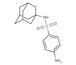 N-1-Adamantyl-4-aminobenzenesulfonamide - chemical structure image