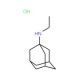 N-1-adamantyl-N-ethylamine hydrochloride (CAS 3717-44-0) - chemical structure image