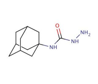 N-1-Adamantylhydrazinecarboxamide (CAS 26496-36-6) - chemical structure image