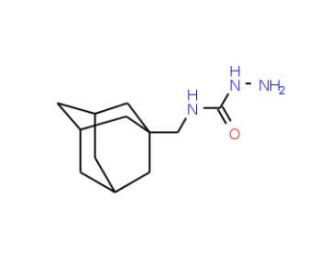 N-(1-adamantylmethyl)hydrazinecarboxamide - chemical structure image