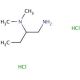 N-[1-(aminomethyl)propyl]-N,N-dimethylamine dihydrochloride - chemical structure image