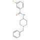 N-(1-benzylpiperidin-4-yl)-3-fluorobenzamide - chemical structure image